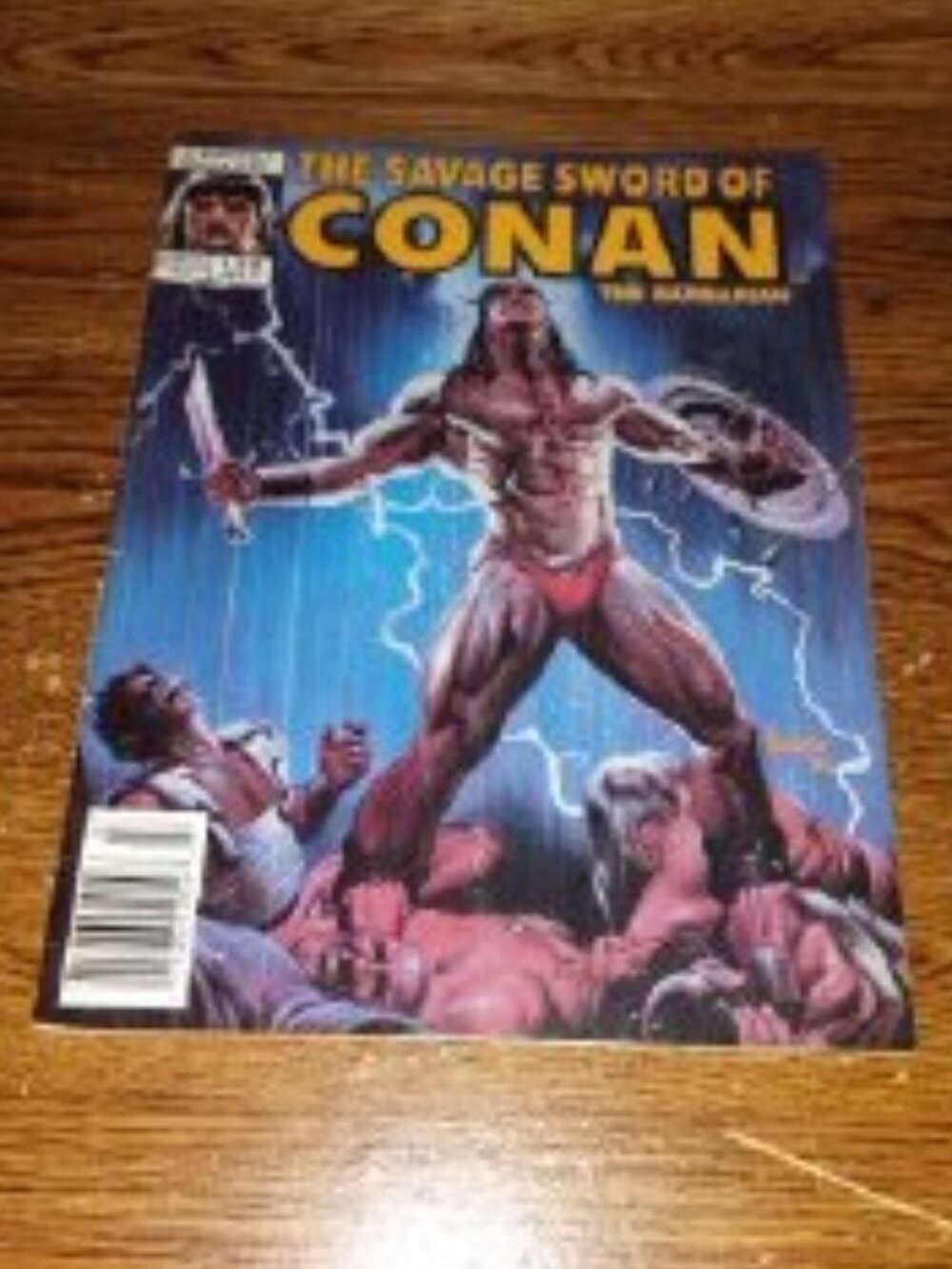 The Savage Sword of Conan the Barbarian #138 (Marvel Magazine, 1987) Joe Jusko